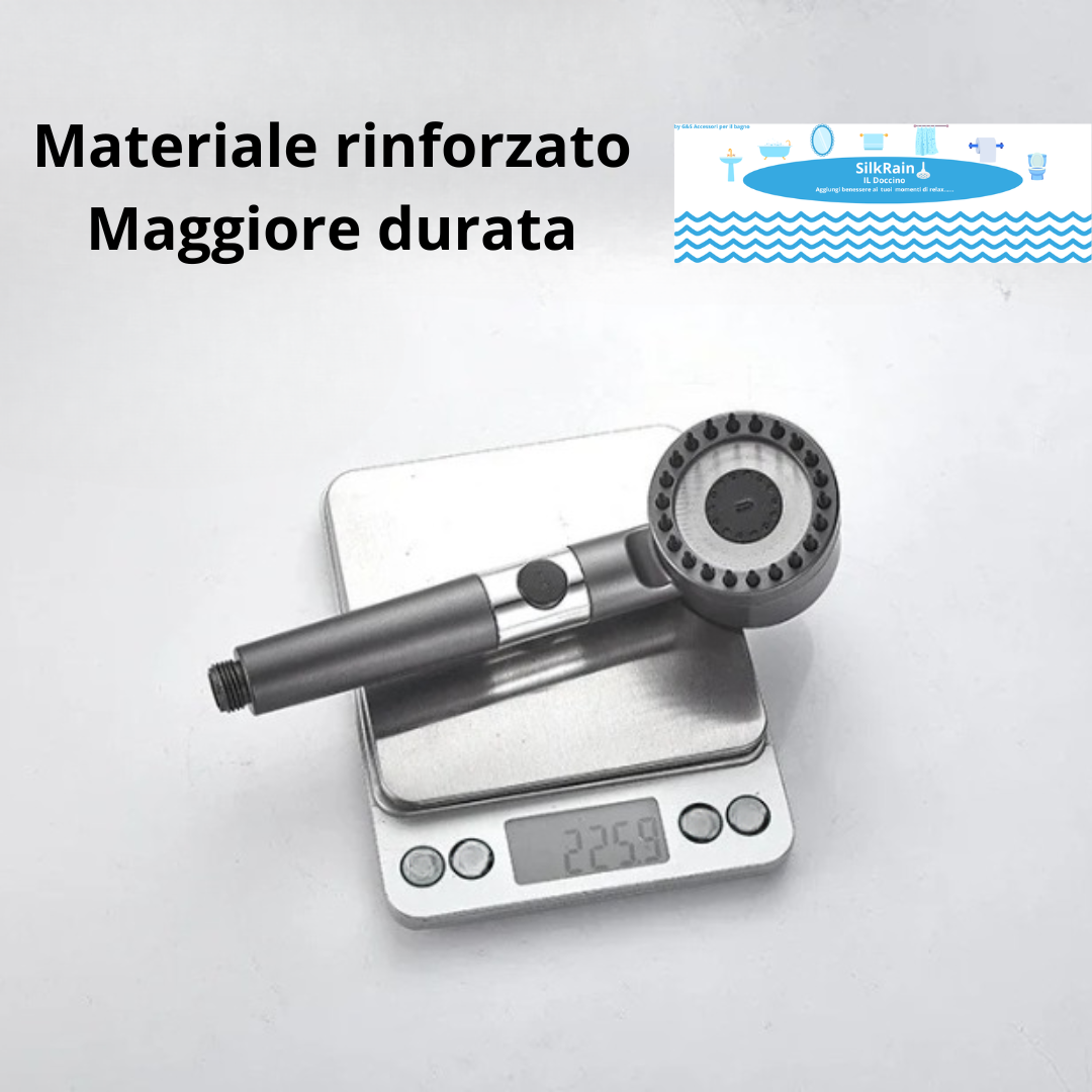 SilkRain™ – Il Doccino che Purifica, Rilassa e Rigenera..Una pioggia di Benessere